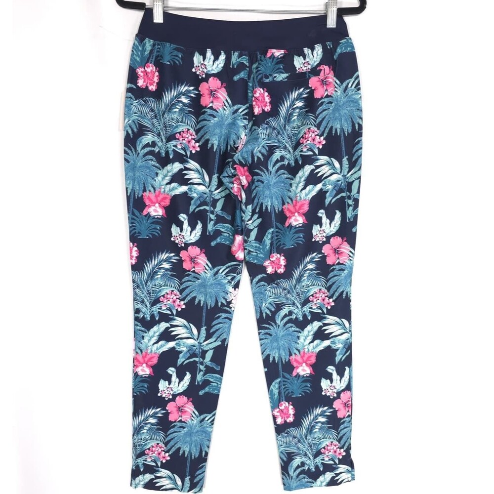 TOMMY BAHAMA Womens New Everyday Active Leggings XS Floral Pull On Tropical